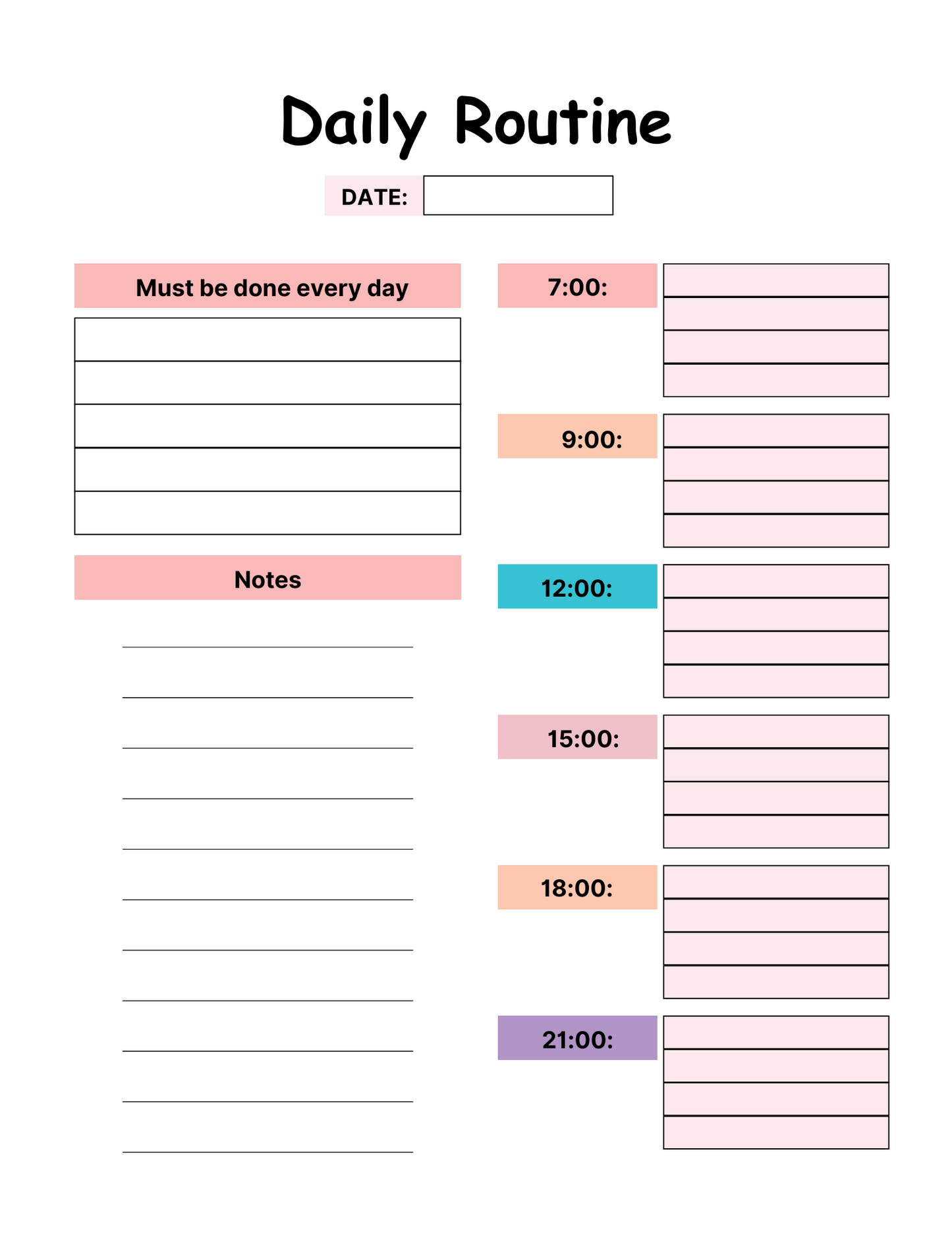 School Planner for Kids
