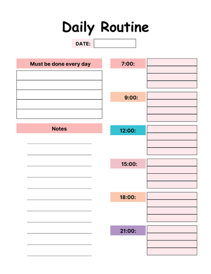 School Planner for Kids