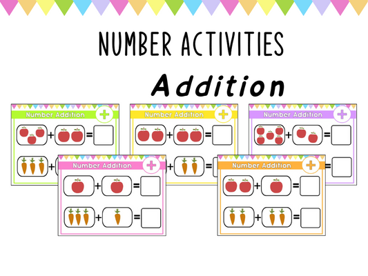 Number Activities - Addition 1–10