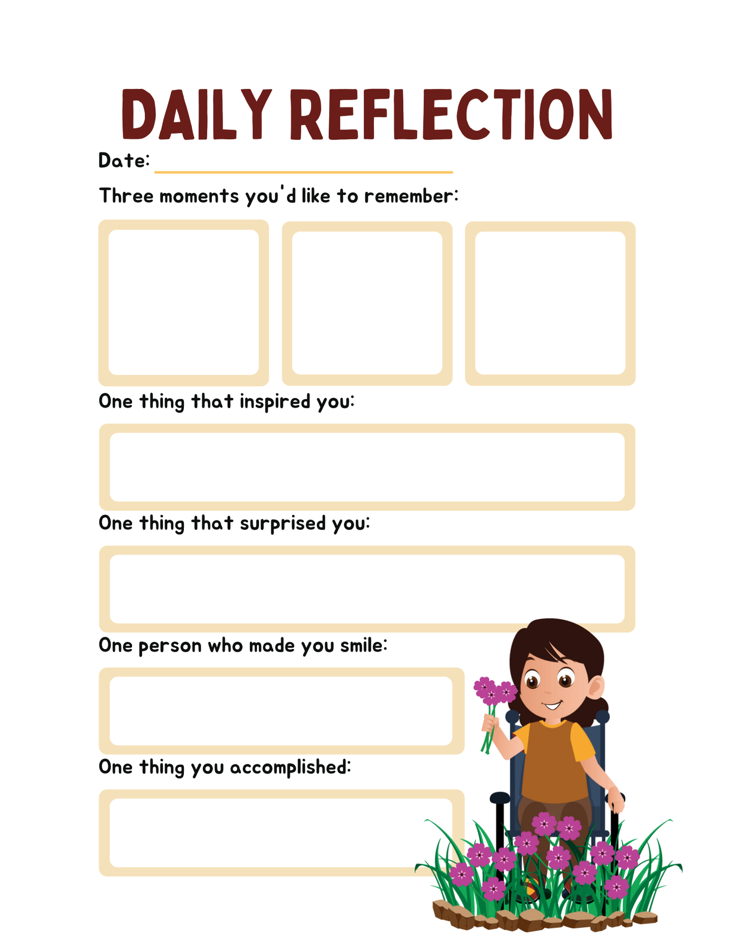 Mindfulness Journal for Kids