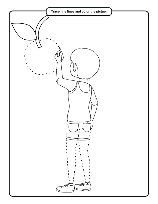 Pencil Control Workbook for Kids