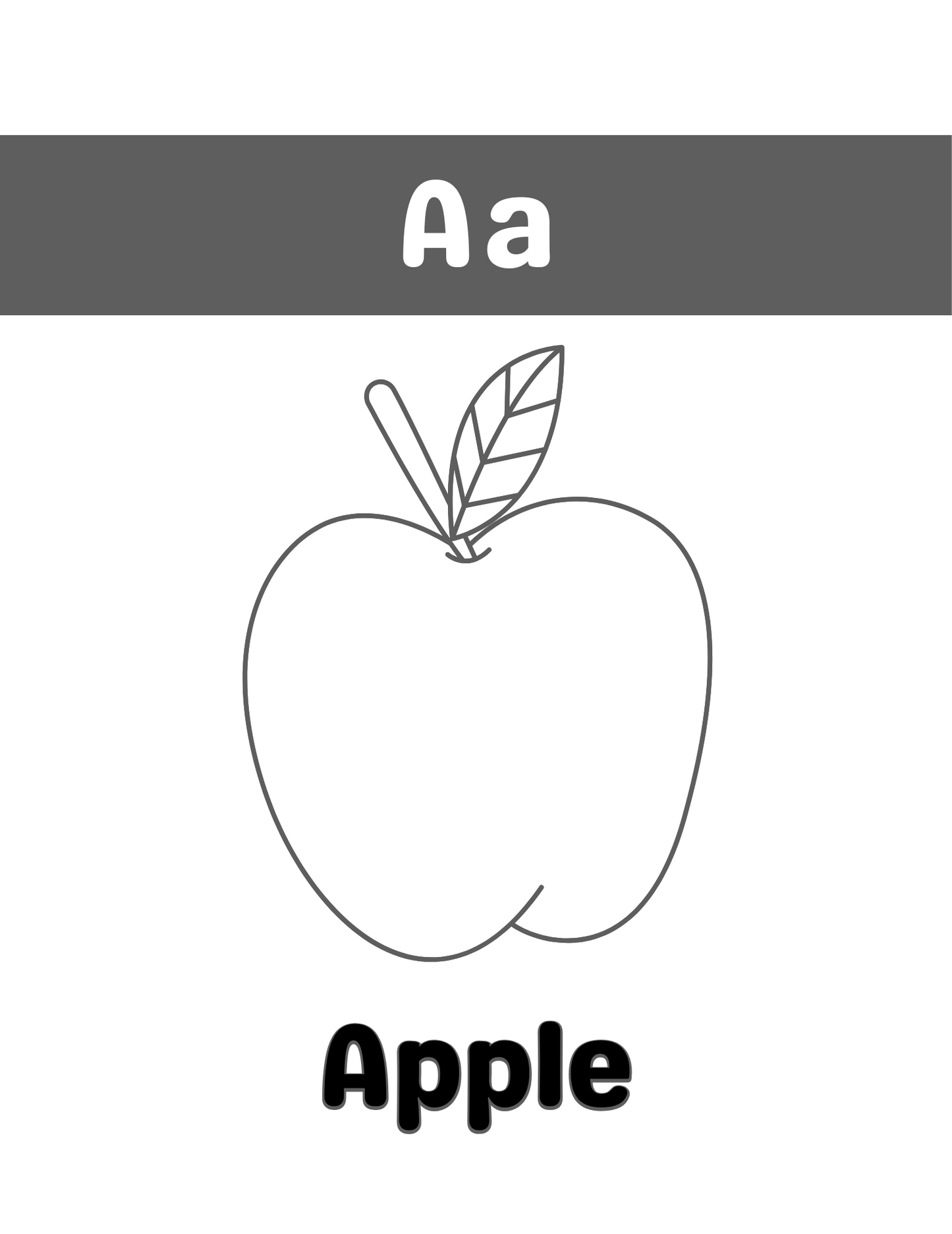Fun Alphabet Coloring Book for Kids – Learn Letters A to Z with 26+ Engaging Pages