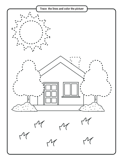 Pencil Control Workbook for Kids