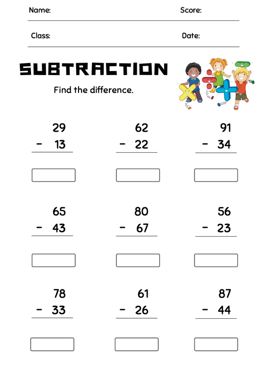 Math Activity Worksheets for Kids Ages 2–5 – 20+ Pages of Fun Practice