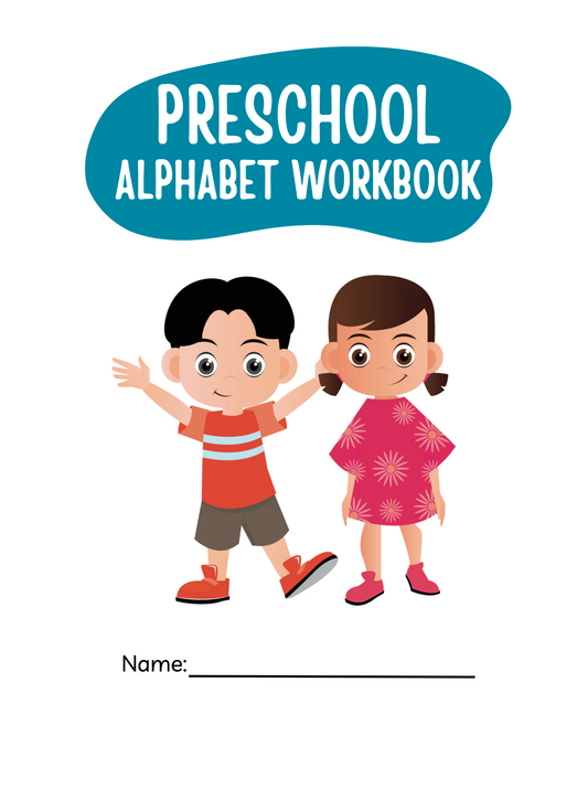 Preschool Alphabet Workbook – 90+ Pages of ABC Tracing & Learning Fun