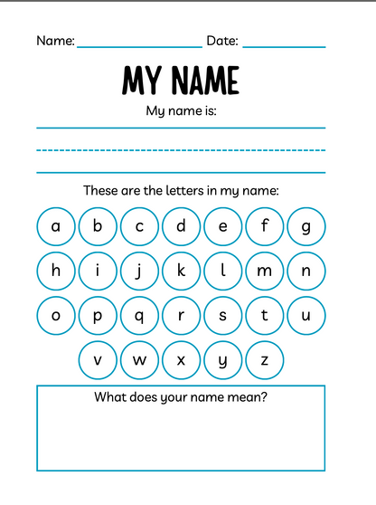 Preschool Alphabet Workbook – 90+ Pages of ABC Tracing & Learning Fun