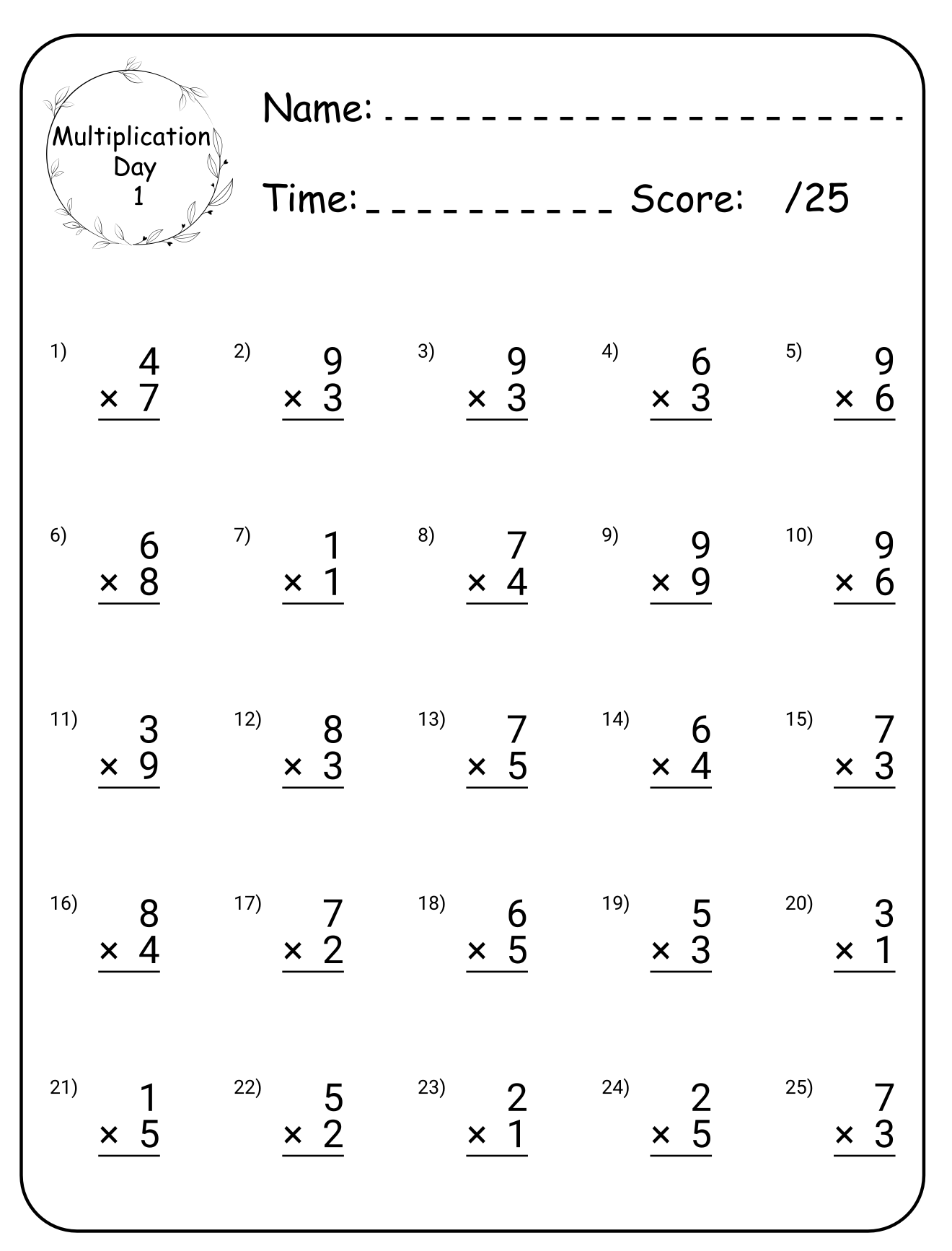 Ultimate Learning Activities Bundle – Printable Worksheets for Kindergarten & Elementary