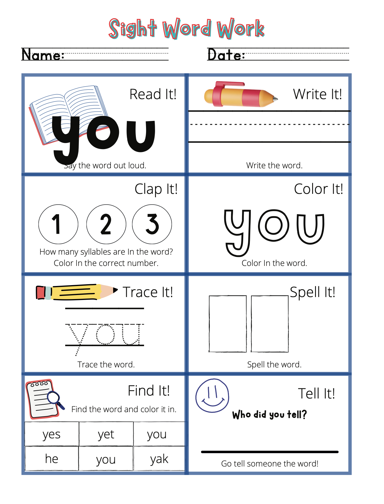 Ultimate Learning Activities Bundle – Printable Worksheets for Kindergarten & Elementary